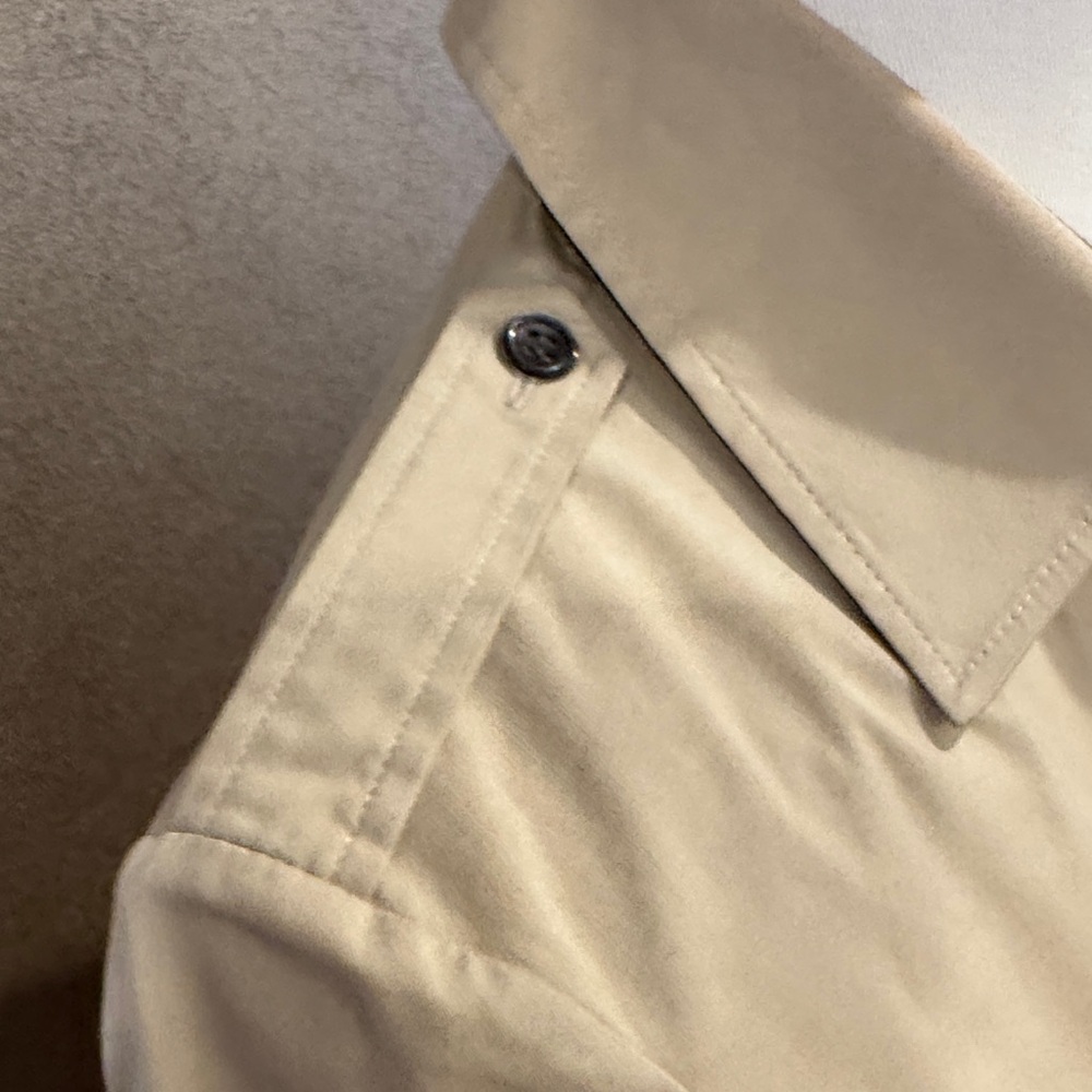 Theory Beige Button Down - image 4